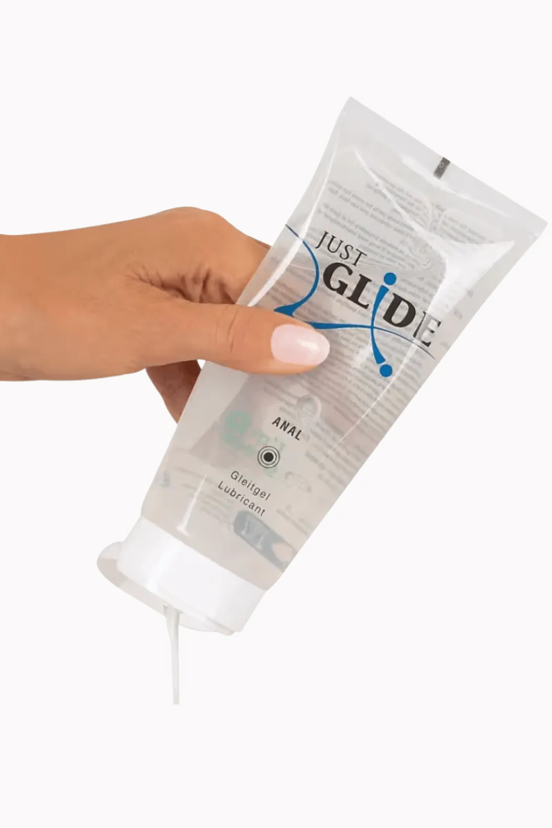 Just Glide Gleitgel & Massageöl * Anal Gleitgel auf Wasserbasis