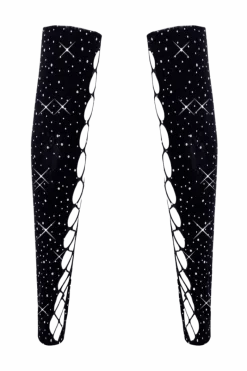 Cottelli Collection Bodystockings & Netz * Armstulpen Glitter