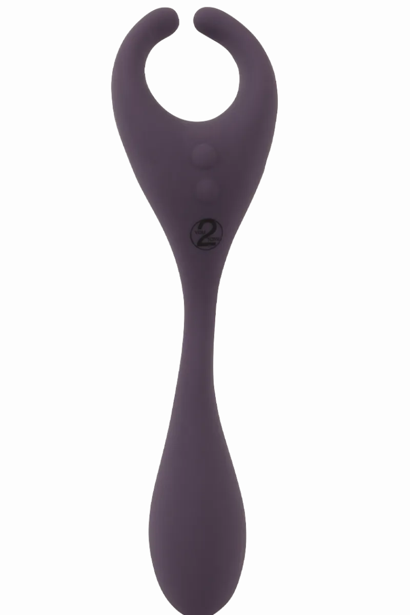 Couples Choice Paartoys * biegsamer Doppel-Vibrator - 18,5cm