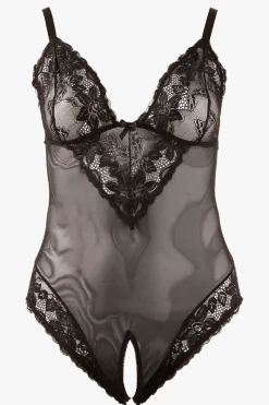 Cottelli Collection Plus Size Bodys * Body ouvert Plus Size