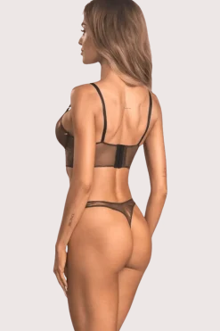 Obsessive Reizwäsche Sets * Bronze-BH Set ouvert