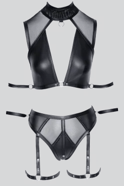 Cottelli Collection Reizwäsche Sets|Harness * Deou et it Harne