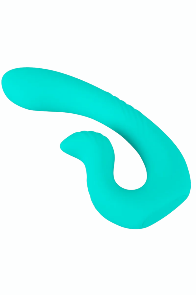 Beau Coeur Vibratoren * Doppelvibrator türkis - Ø 3,6 cm | 17,5 cm