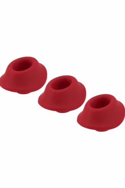 Womanizer® Womanizer® * 3er Pack Eratzkappen - Preiu 2 / Caic 2 / taret 3 - rot