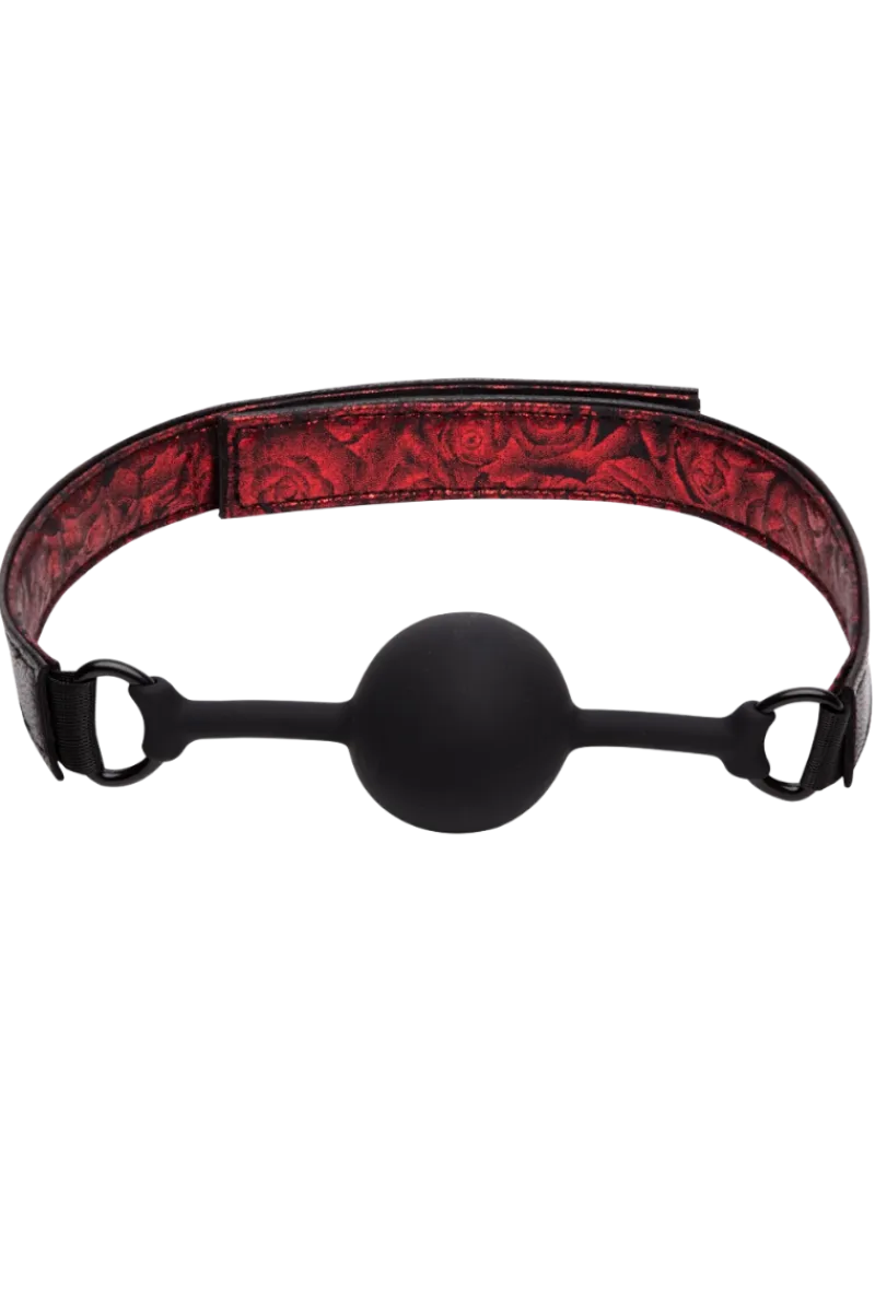 Fifty Shades of Grey Soft Bdsm * - Knebel schwarz rot