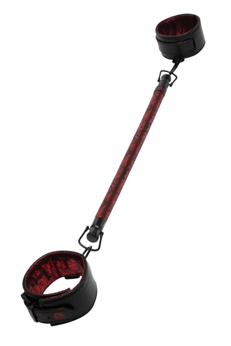 Fifty Shades of Grey Soft Bdsm * - Spreizstange schwarz rot