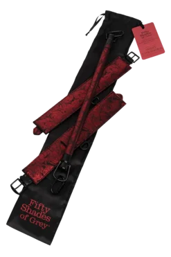 Fifty Shades of Grey Soft Bdsm * - Spreizstange schwarz rot
