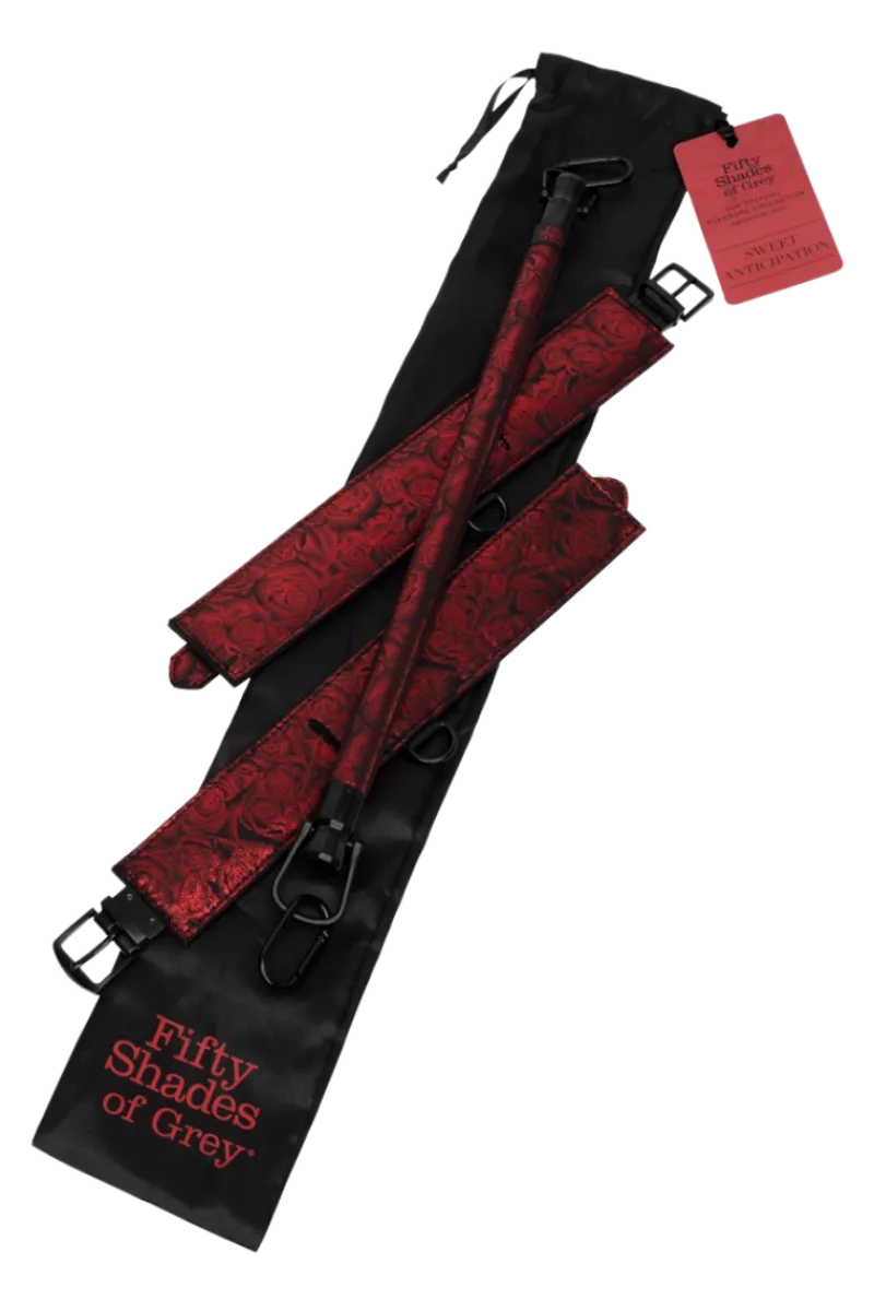 Fifty Shades of Grey Soft Bdsm * - Spreizstange schwarz rot