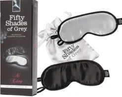 Fifty Shades of Grey Soft Bdsm * 2 gepolsterte Satin-Augenmasken - Shades of Grey