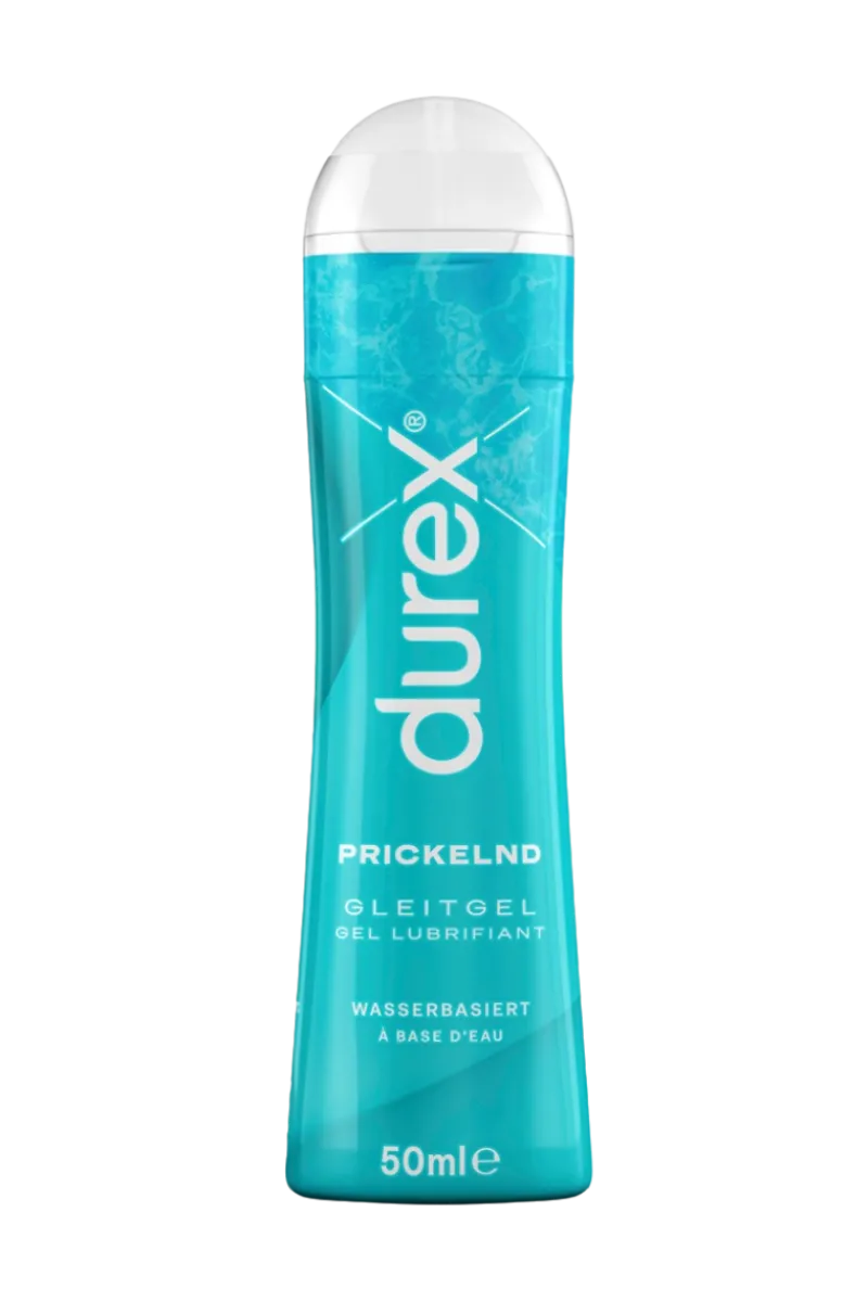 Durex Gleitgel & Massageöl * Gleitgel Wasserbasis 50ml - prickelnd - play
