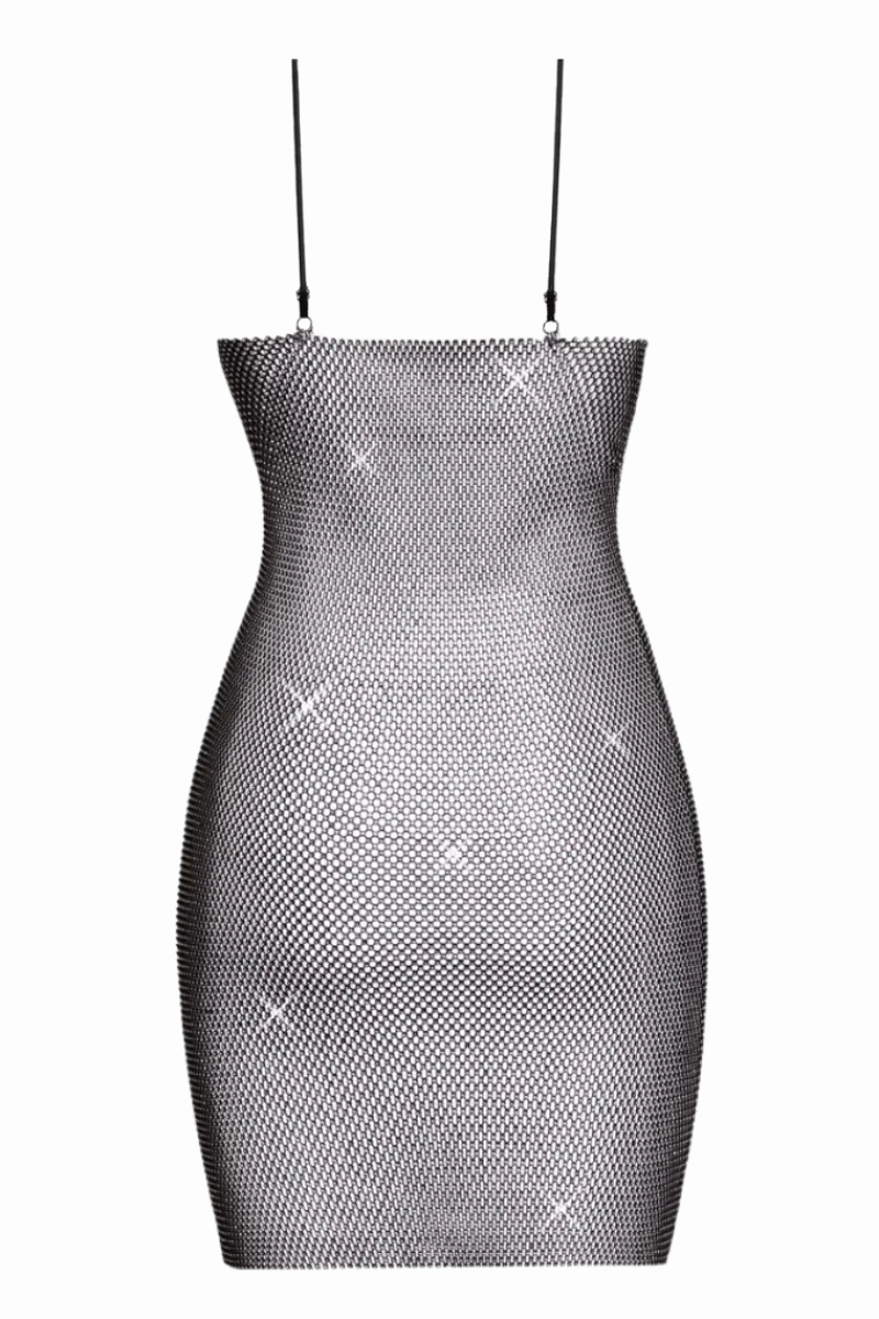 Cottelli Collection Sexy Kleider * Glitzer-Minikleid