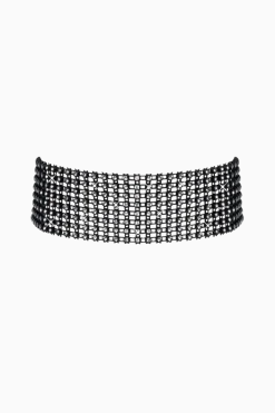 Cottelli Collection Körperschmuck * Halsband mit Strasssteinen