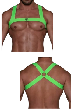 TOF PARIS Neon Dessous|Harness * Harness in neongrün