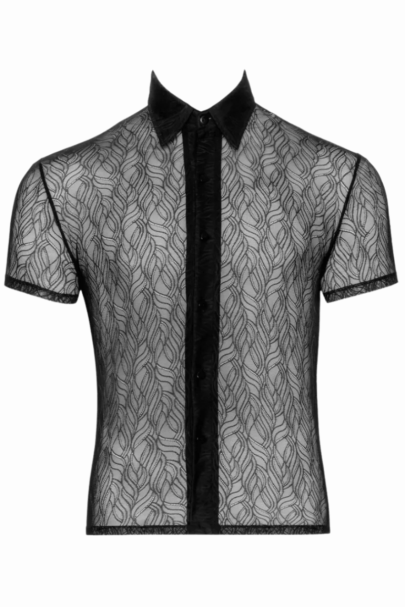 SVEN JOY MENT Männer Outfits * Hed chwarz tranparent