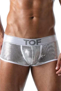 TOF PARIS Slips, Strings & Co * Herren Boxerhort weiß iber