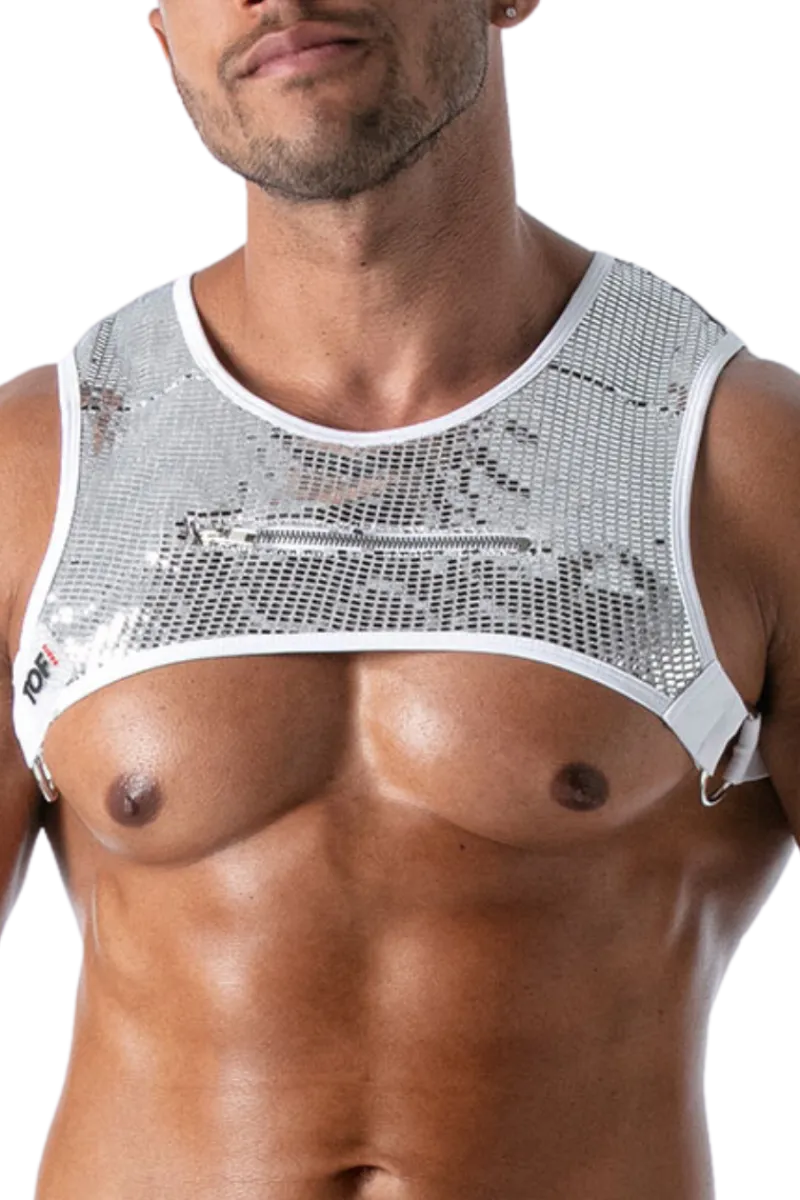 TOF PARIS Harness * Herren Brut Harne weiß iber