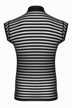 SVEN JOY MENT Männer Outfits * Herren hirt it tranparenten treifen