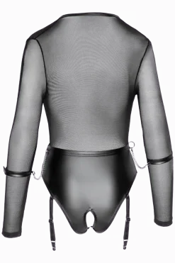 Cottelli Collection Wetlook Outfits|Bodys * angar Body ouvert