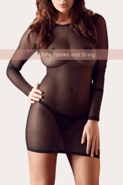 Cottelli Collection Negligee & Babydoll|Sexy Kleider * angar-Keid chwarz