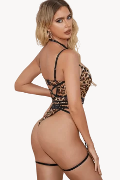 Liebeslust Bodys * Leo Body mit Bändern