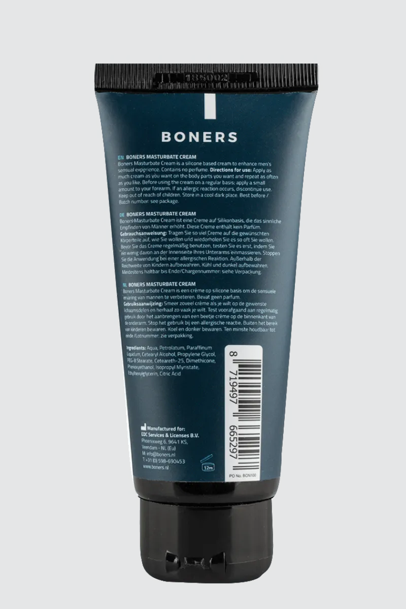 Boners Gleitgel & Massageöl * Masturbationscreme- Masturbate Cream