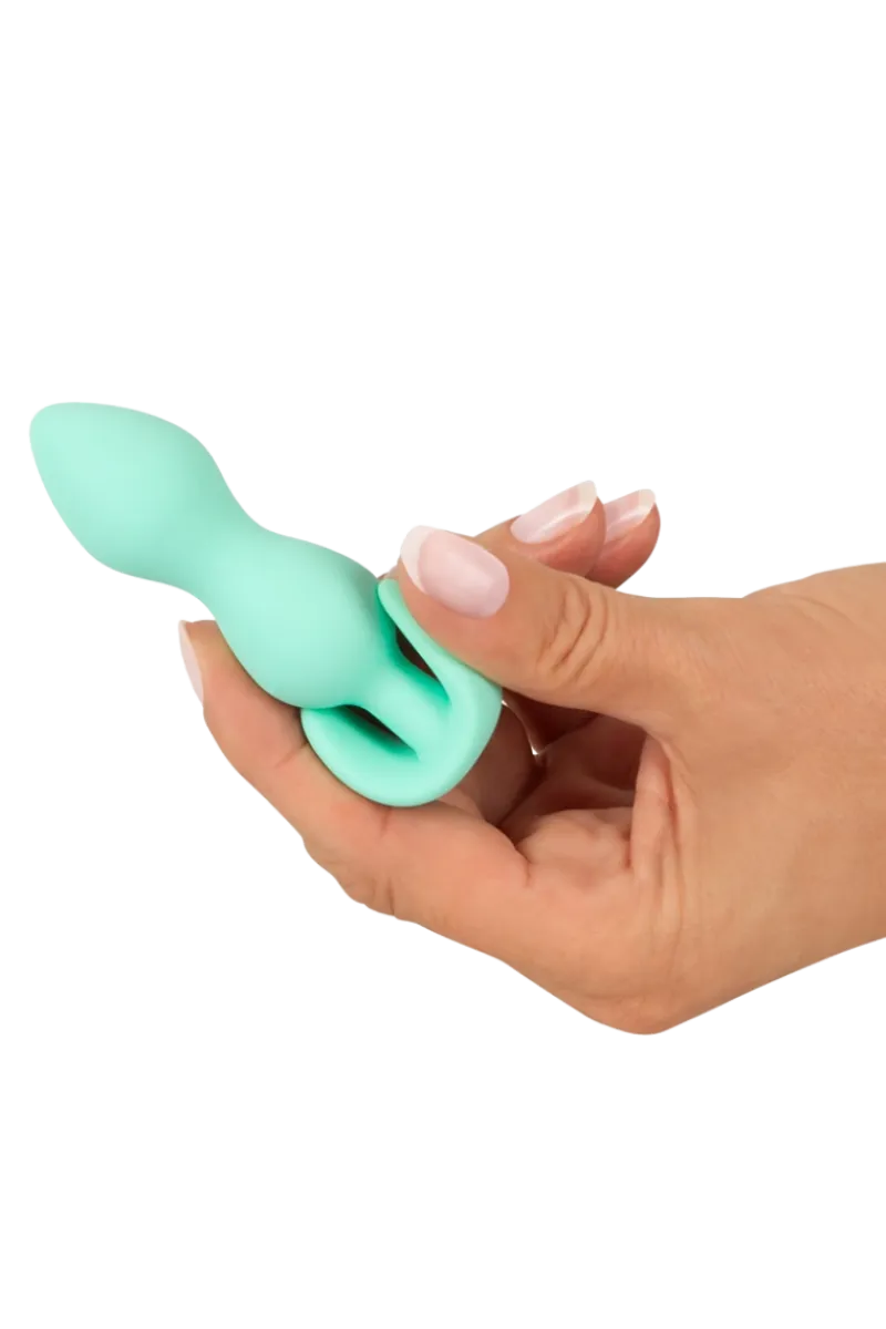 Cuties Analtoys|Analplugs & Ketten * Mini Butt Plug grün - L: 8,2cm Ø: max. 2,8 cm