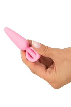 Cuties Analtoys|Analplugs & Ketten * Mini Butt Plug rosa - L: 8,4cm Ø: max. 2,1 cm