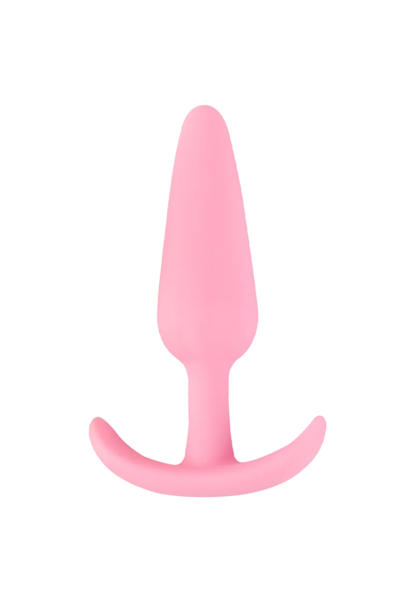Cuties Analtoys|Analplugs & Ketten * Mini Butt Plug rosa - L: 8,4cm Ø: max. 2,1 cm