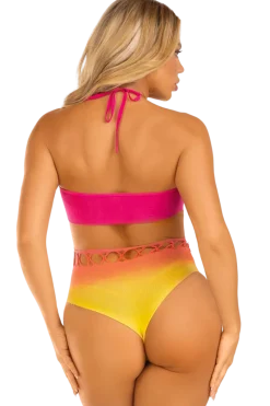 Leg Avenue Bodys * Netzbody Farbverlauf sunset