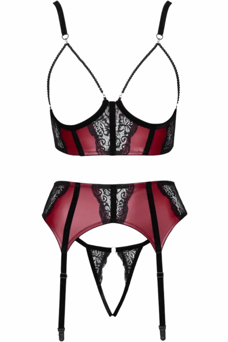 Cottelli Collection Reizwäsche Sets * Ouvert ingerie et 3tg.