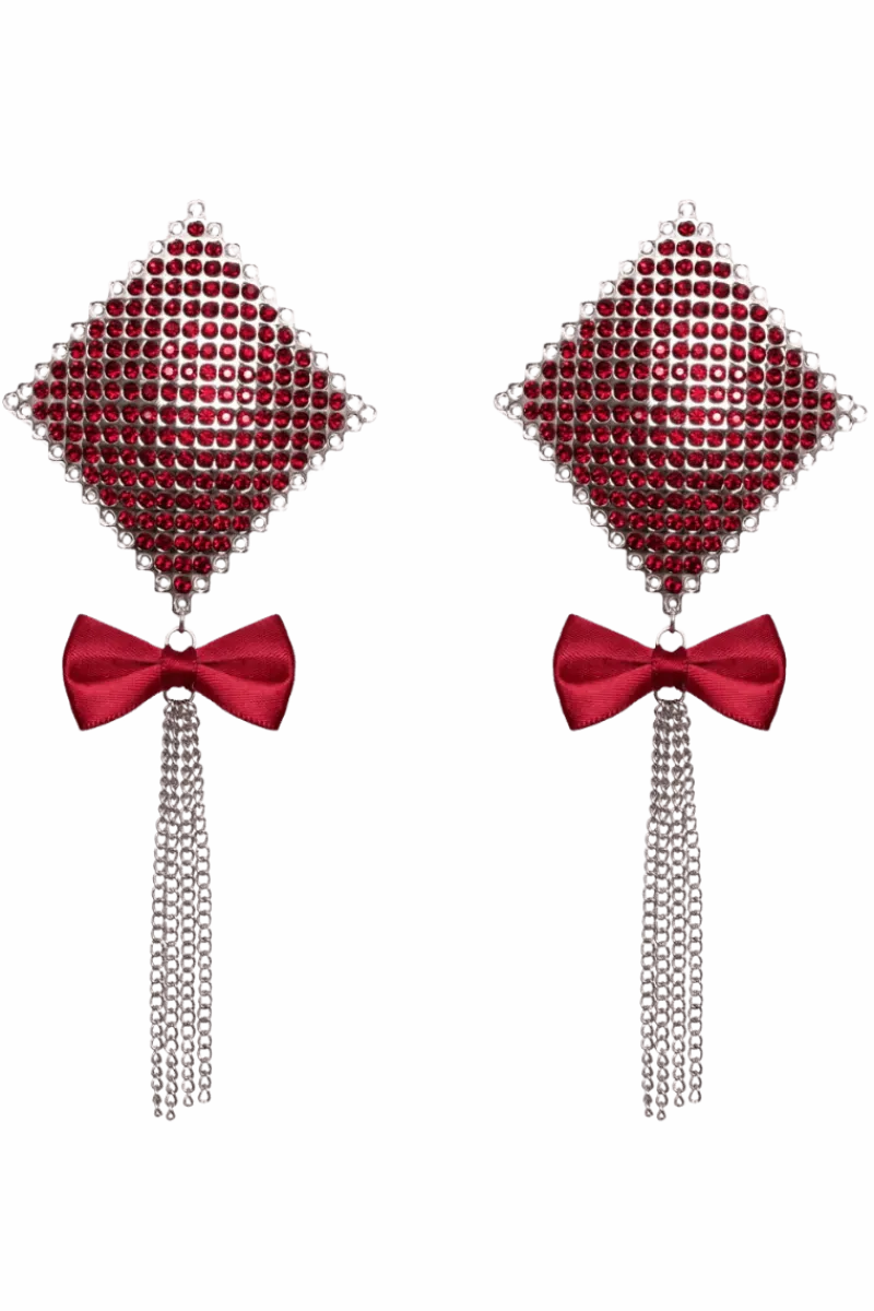 Cottelli Collection Nipple Pasties * Pasties Raute und Schleife