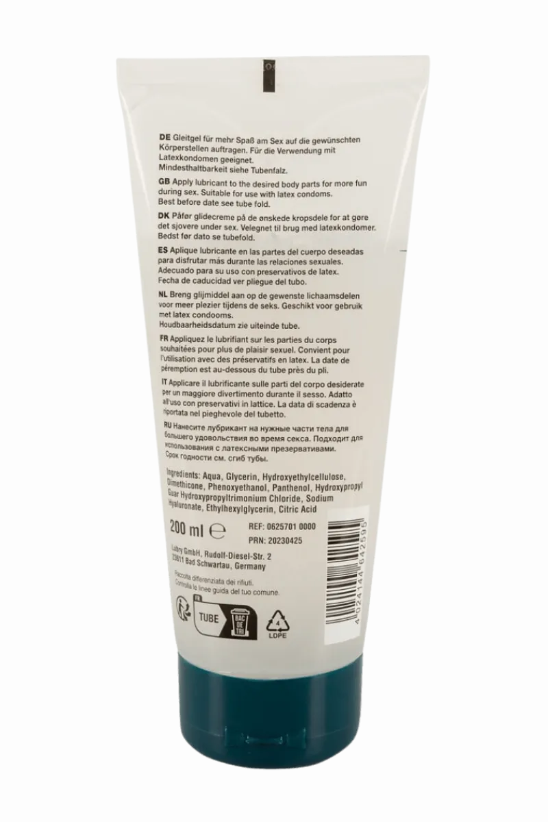 Just Glide Gleitgel & Massageöl * Premium Anal Gleitgel auf Wasserbasis