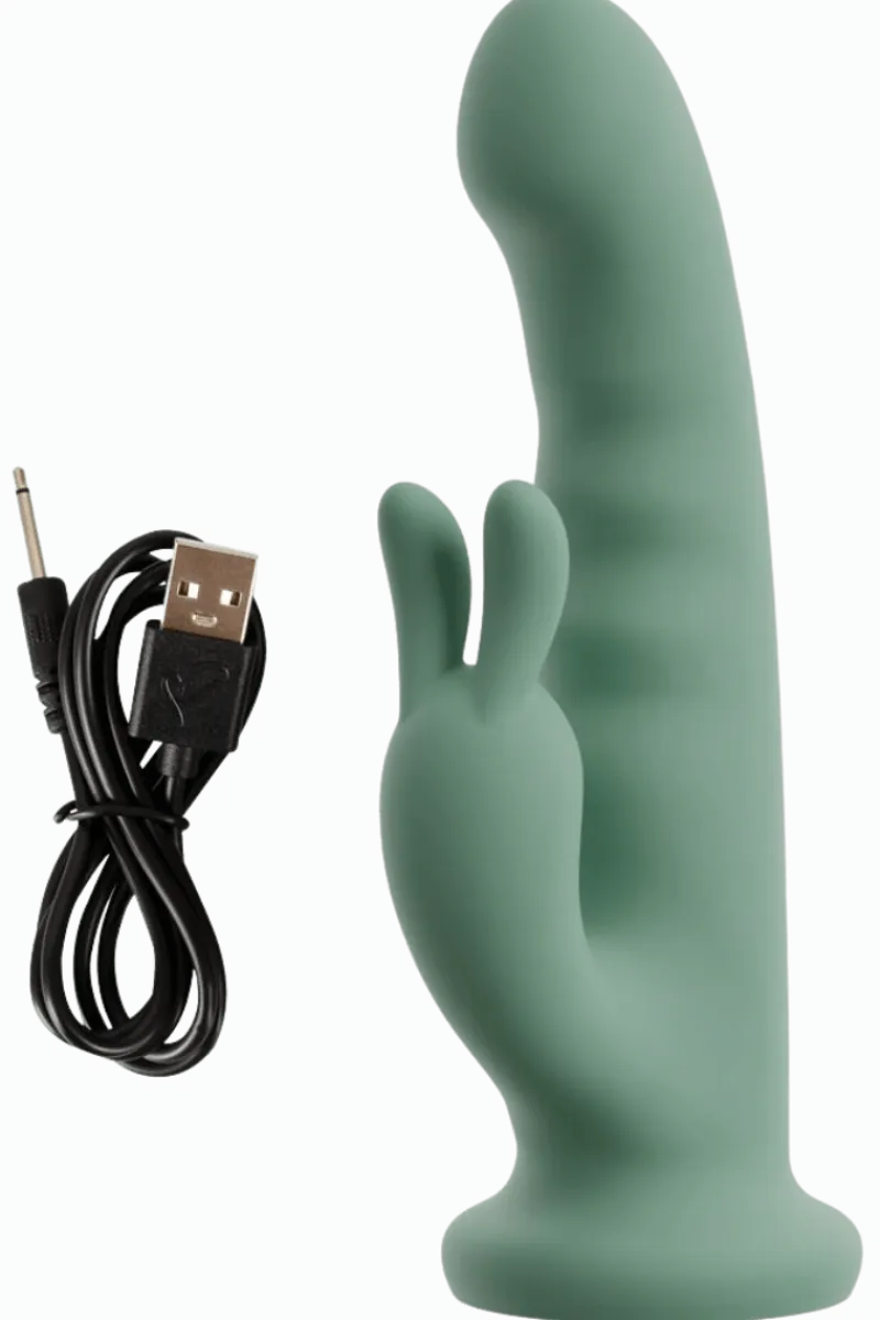 Beau Coeur Vibratoren * Rabbitvibrator mit Saugfuß - Ø 4,1 cm | 19,3 cm