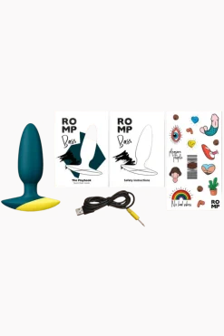 ROMP Analtoys|Analplugs & Ketten * Bass - Vibro-Analplug - 28g