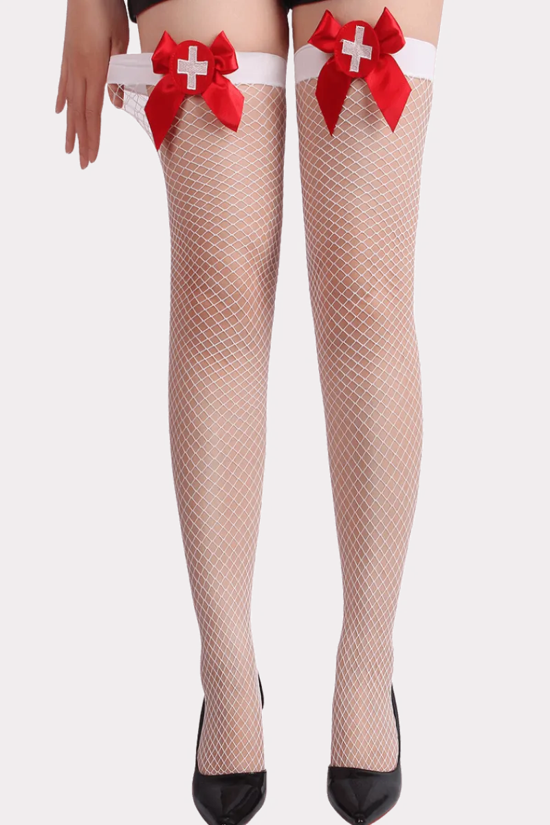 Liebeslust Strümpfe & Co. * sexy Krankenschwester Stockings