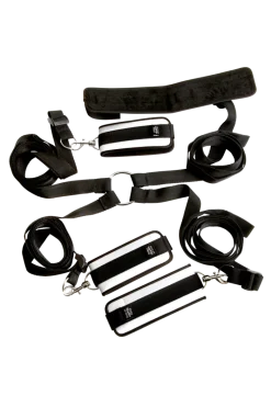 Fifty Shades of Grey Soft Bdsm * Shades of Grey - 6tlg. Bettfessel-Set