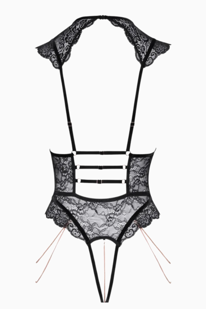 Abierta Fina Bodys * pitzen Ouvert-Body