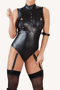 Cottelli Collection Wetlook Outfits|Bodys * trapbody Wetook it Feen