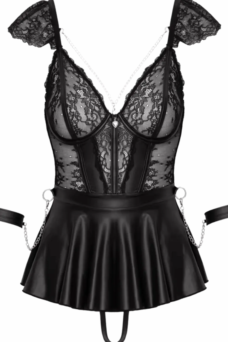 Cottelli Collection Bodys|Kinky * 3tg. Bondage et