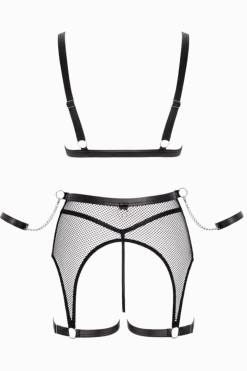 Cottelli Collection Reizwäsche Sets|Kinky * 4tg. Deou-et in Netzoptik