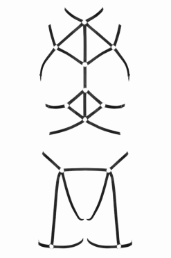 Cottelli Collection Harness * 3tlg. Harness-Set