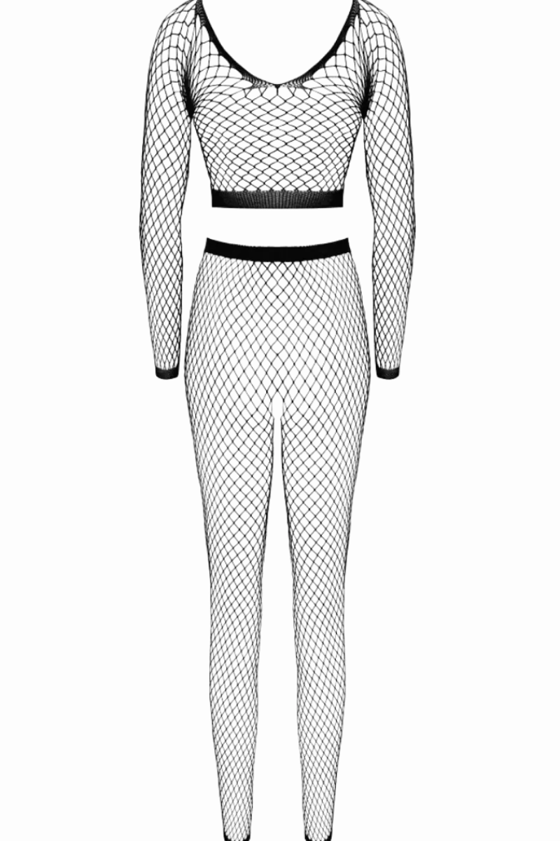 Cottelli Collection Bodystockings & Netz * 2tlg. Netz-Set