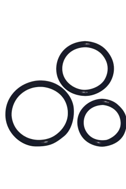 You2Toys Penisringe * 3tlg. Penisring-Set aus Silikon - Ø 3,2/4,2/5cm