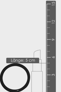 You2Toys Penisringe * 3tlg. Penisring-Set aus Silikon - Ø 3,2/4,2/5cm