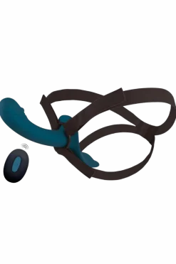 You2Toys Paartoys|Doppeldildos * 3tlg. Strap-On Set mit Fernbedienung 25,5 cm | 3,6 cm