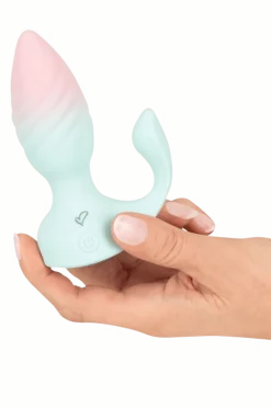 Beau Coeur Analtoys|Analplugs & Ketten * Vibro-Analplug pastell mit Fernbedienung