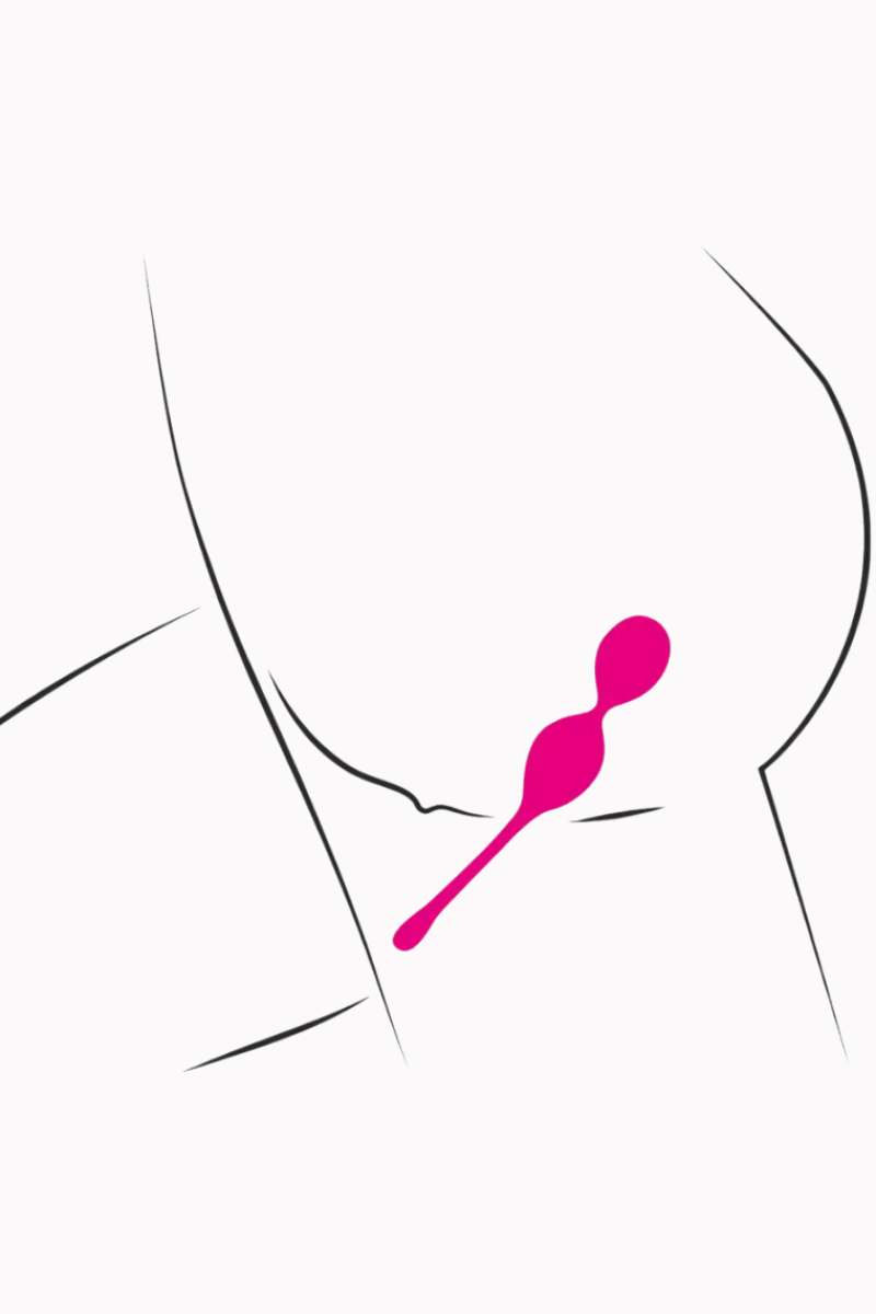 Sweet Smile Vibroeier|Liebeskugeln & Vibroeier * Vibro-Kugel Duo mit Fernbedienung - 82 g