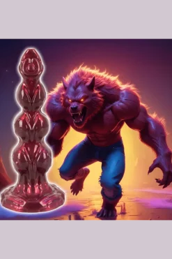 Beasty Cocks Dildos & Strap-Ons|Doppeldildos * Werewolf Willie Dildo - Ø 5,7cm | 19,8cm